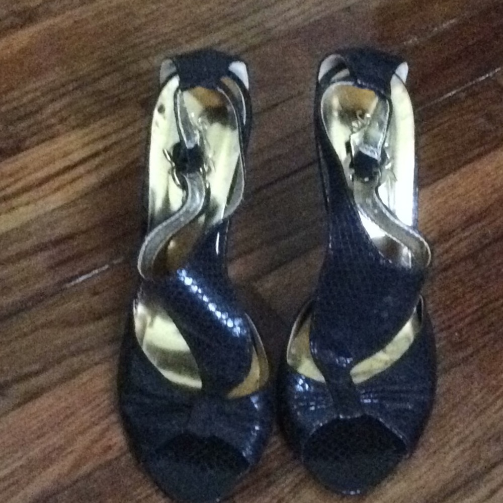 Black dress sandals
